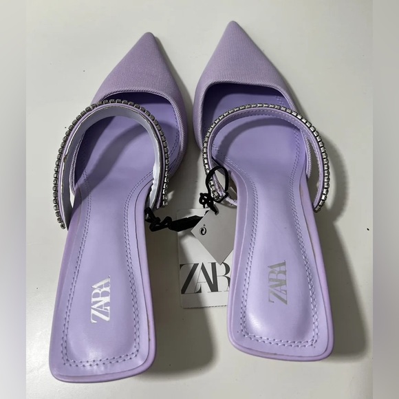 ZARA lilac kitten heel size 40 - Picture 9 of 9